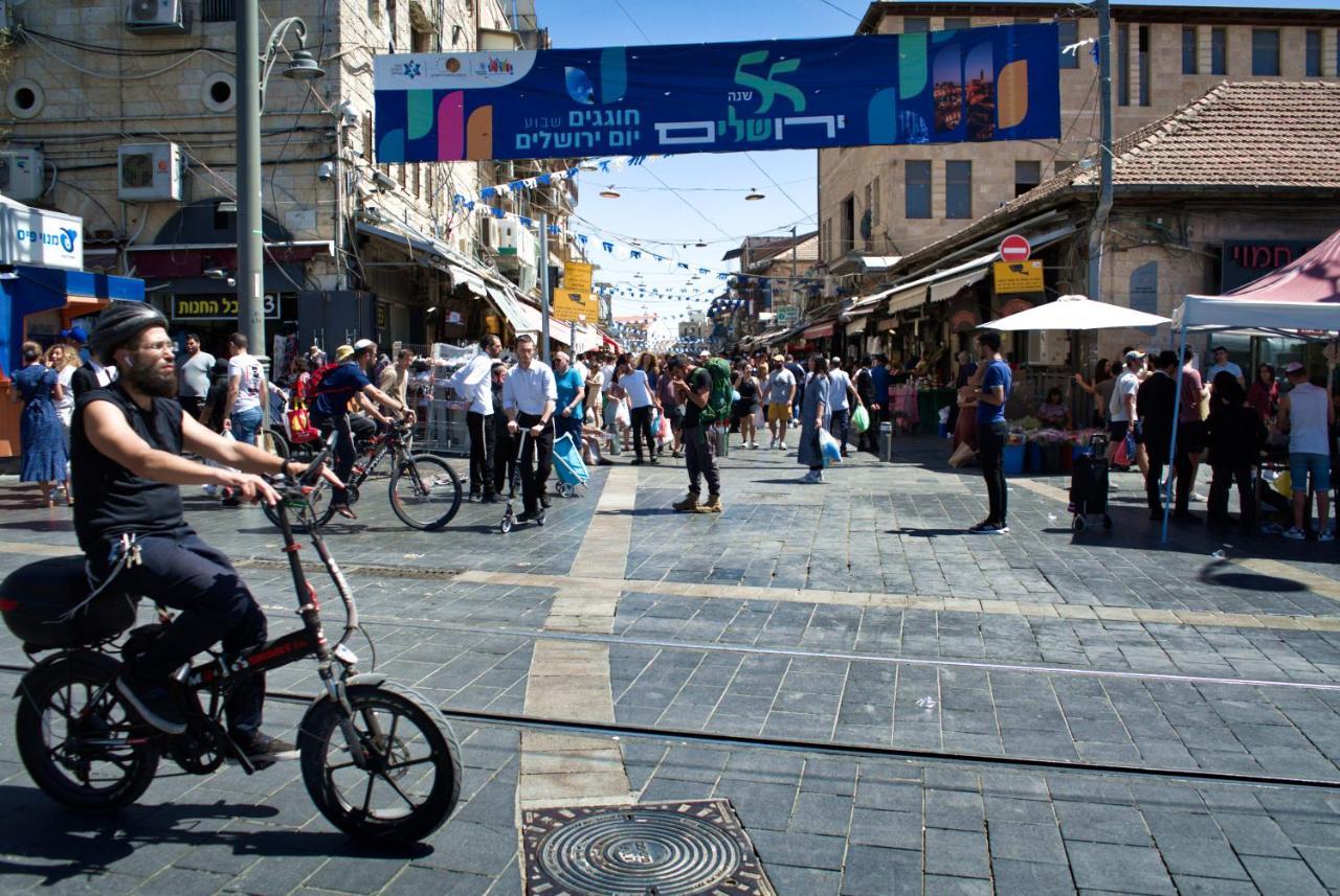 דירה לזוג על שוק מחנה יהודה Apartment Jerusalem Ngoại thất bức ảnh